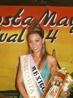 Reina de la Costa Maya 2004/2005 Marisol Rojas Avila (Photo by San Pedro Sun)